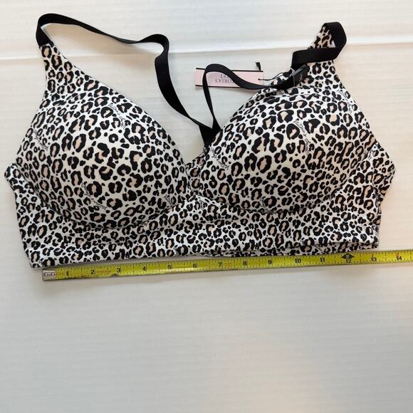 Victoria’s Secret NWT Animal Print Bra & Panty Bundle Wireless Pull-On Racerback - Picture 6 of 8